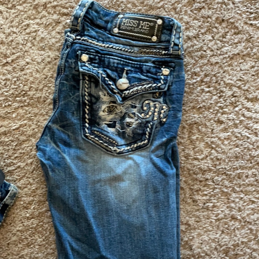 Miss me jeans, boot cut, size 25